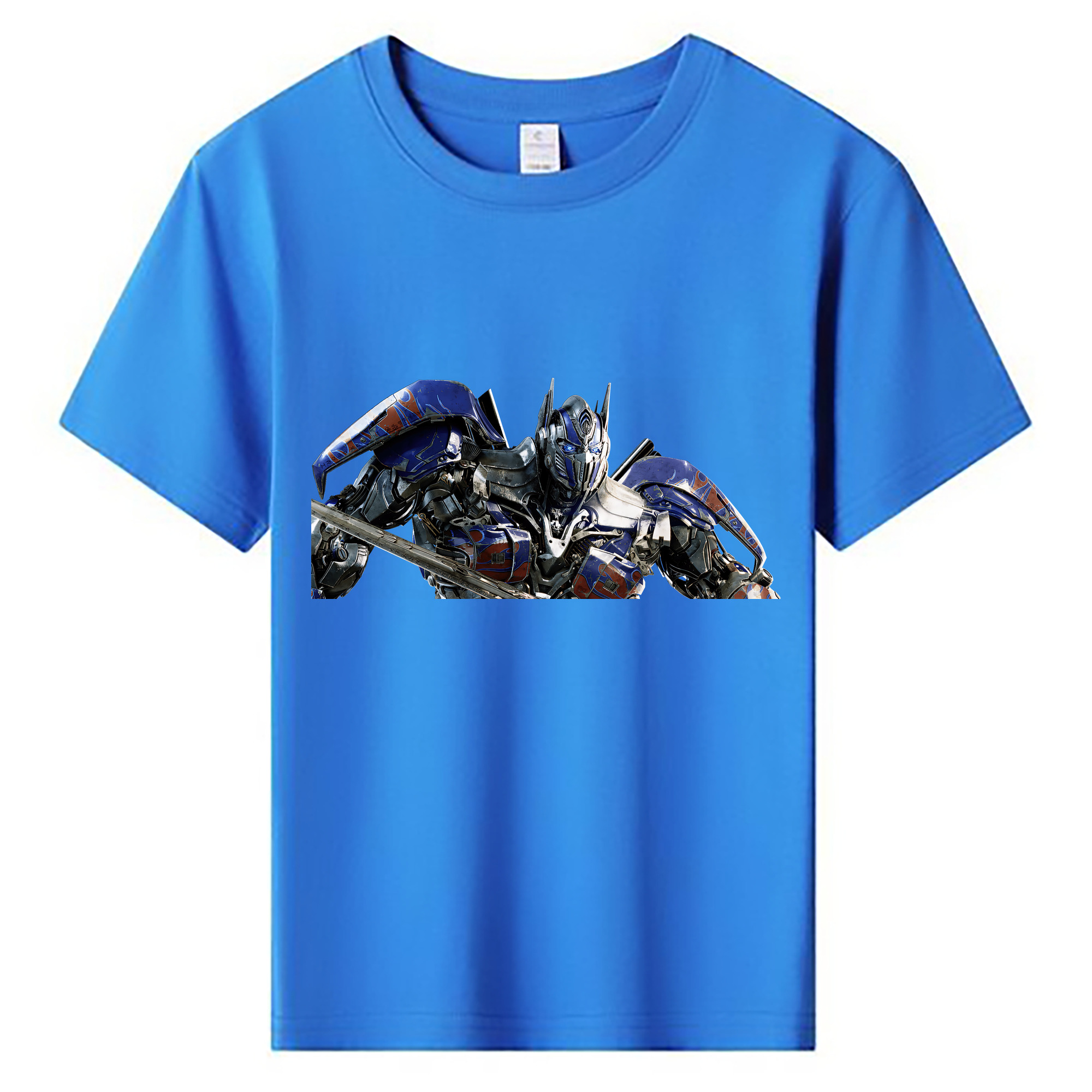 （画像用） Transformers トランスフォーマー 綿100％キッズTシャツ（フロントプリント）